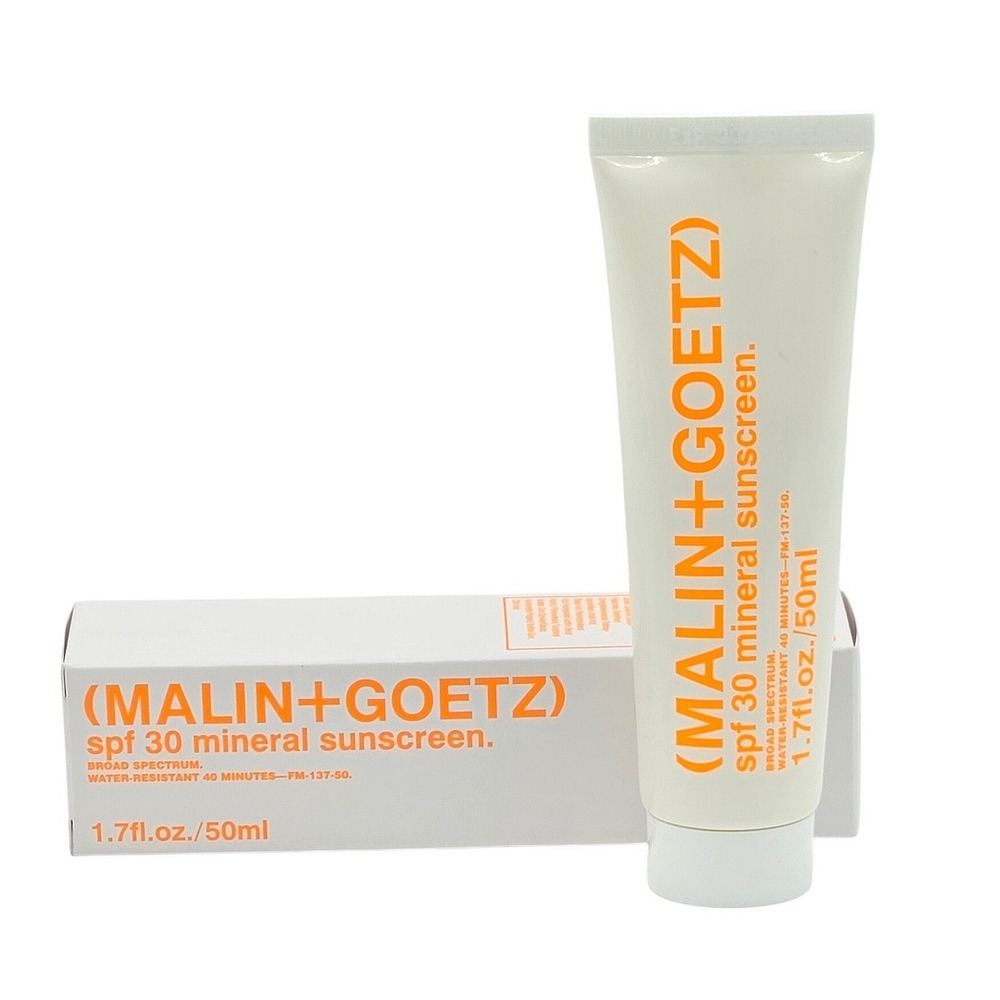 Malin+Goetz Mineral Sunscreen 1.7oz 50ml Unisex White SPF 30 Broad Spectrum